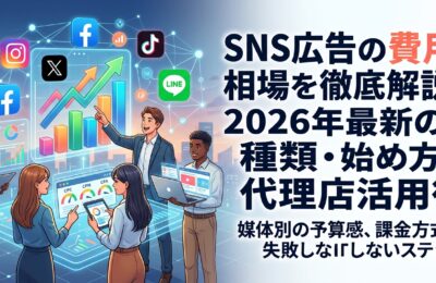 SNS広告の費用相場を徹底解説!2026年最新の種類・始め方・代理店活用術