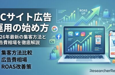 ECサイト広告運用の始め方|2026年最新の集客方法と広告費相場を徹底解説