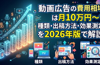 動画広告の費用相場は月10万円〜?種類・出稿方法・効果測定を2026年版で解説
