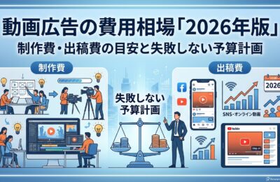 動画広告の費用相場「2026年版」制作費・出稿費の目安と失敗しない予算計画
