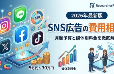 「SNS広告の費用相場」2026年最新版｜月額予算と媒体別料金を徹底解説