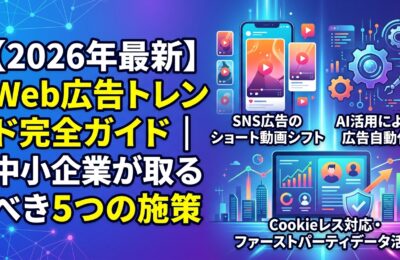 【2026年最新】Web広告トレンド完全ガイド|中小企業が取るべき5つの施策