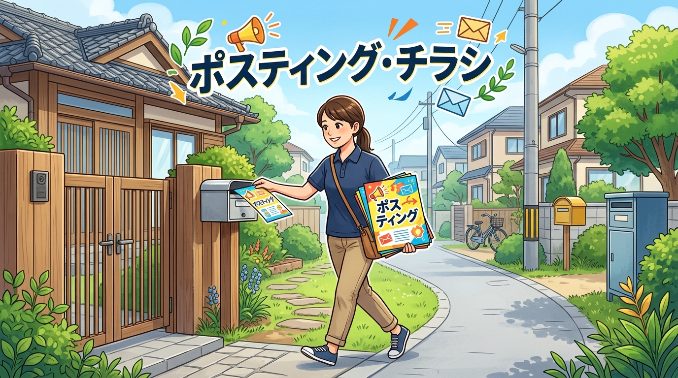 ポスティング・チラシ