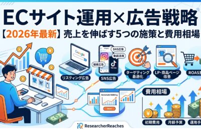 ECサイト運用×広告戦略【2026年最新】売上を伸ばす5つの施策と費用相場