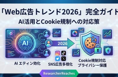「Web広告トレンド2026」完全ガイド|AI活用とCookie規制への対応策