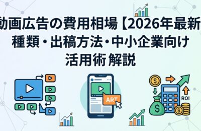 動画広告の費用相場【2026年最新】種類・出稿方法・中小企業向け活用術を解説