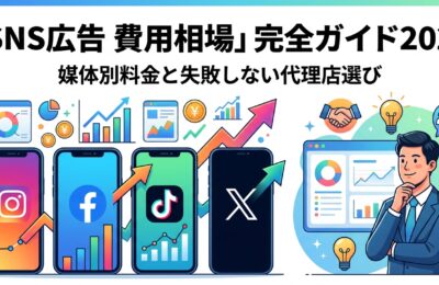 「SNS広告 費用相場」完全ガイド2026|媒体別料金と失敗しない代理店選び