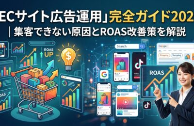 「ECサイト広告運用」完全ガイド2026|集客できない原因とROAS改善策を解説