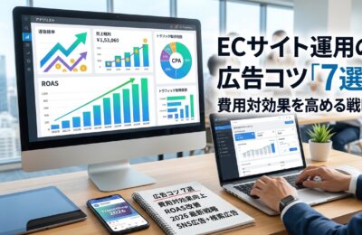 ECサイト運用の広告コツ「7選」2026年版|費用対効果を高める戦略