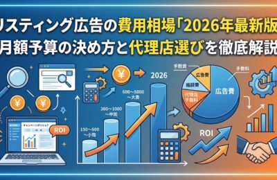 リスティング広告の費用相場「2026年最新版」月額予算の決め方と代理店選びを徹底解説
