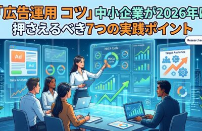 「広告運用 コツ」中小企業が2026年に押さえるべき7つの実践ポイント