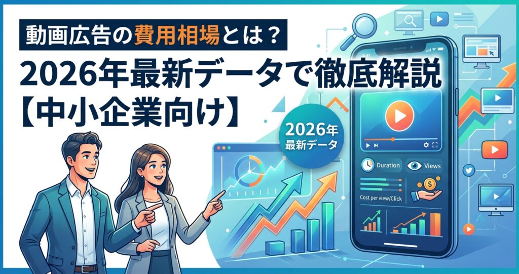 動画広告の費用相場とは?2026年最新データで徹底解説【中小企業向け】
