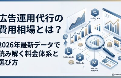 広告運用代行の費用相場とは?2026年最新データで読み解く料金体系と選び方